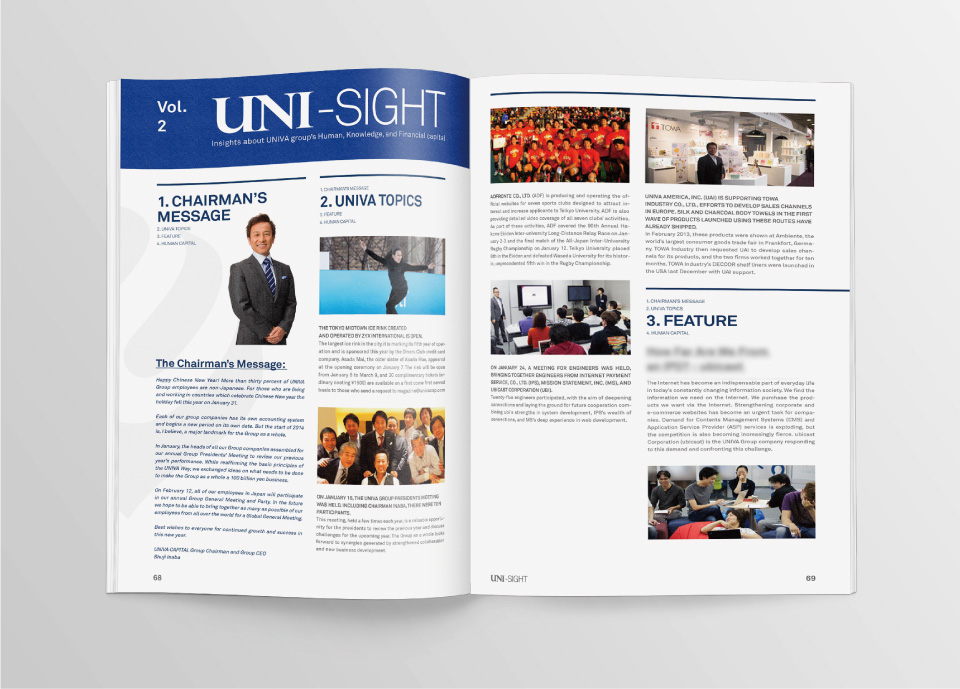 Univa Captial - Yearbook Publication - Print