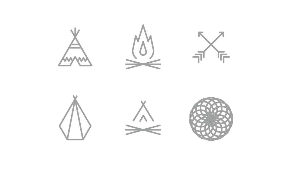 PechaKucha Night - Custom Icon Set for PK PowWow Japan