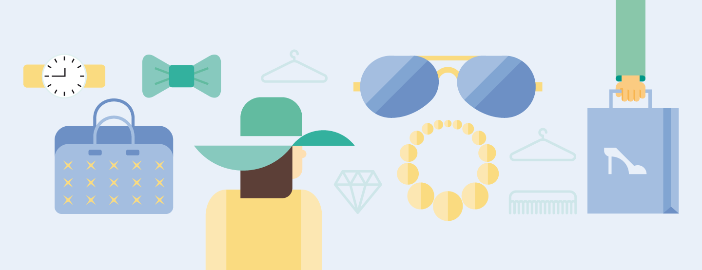 Think with Google - APAC - illustration banner - fashion industry