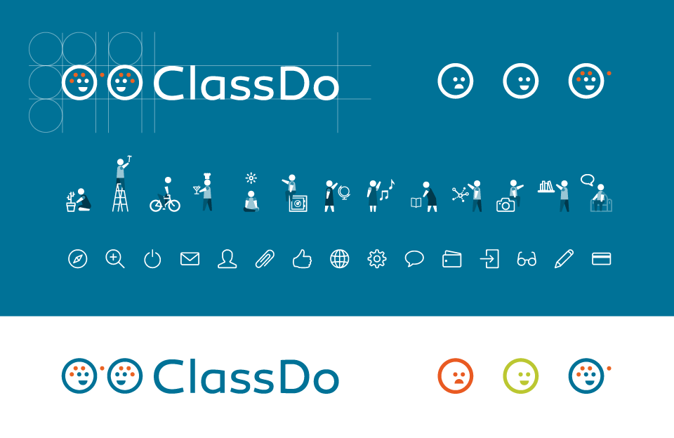 ClassDo - A Knowledge Market and Learning Platform - Visual Identity and Logo
