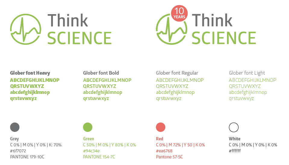 ThinkSCIENCE - expert translation and editing - logo, identity, illustration, website and print design