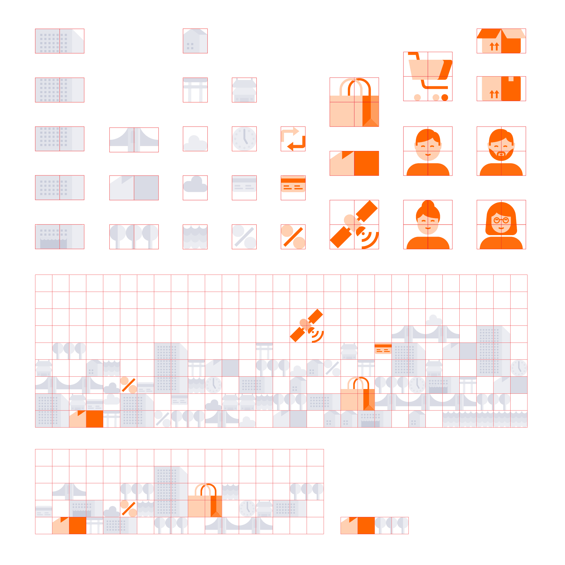 The Plant - Brand Key Visual Illustrations & Icons