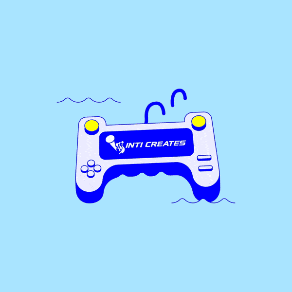 Inti Creates Gamepad Animation - BitSummit Gaiden Floor Map 2020