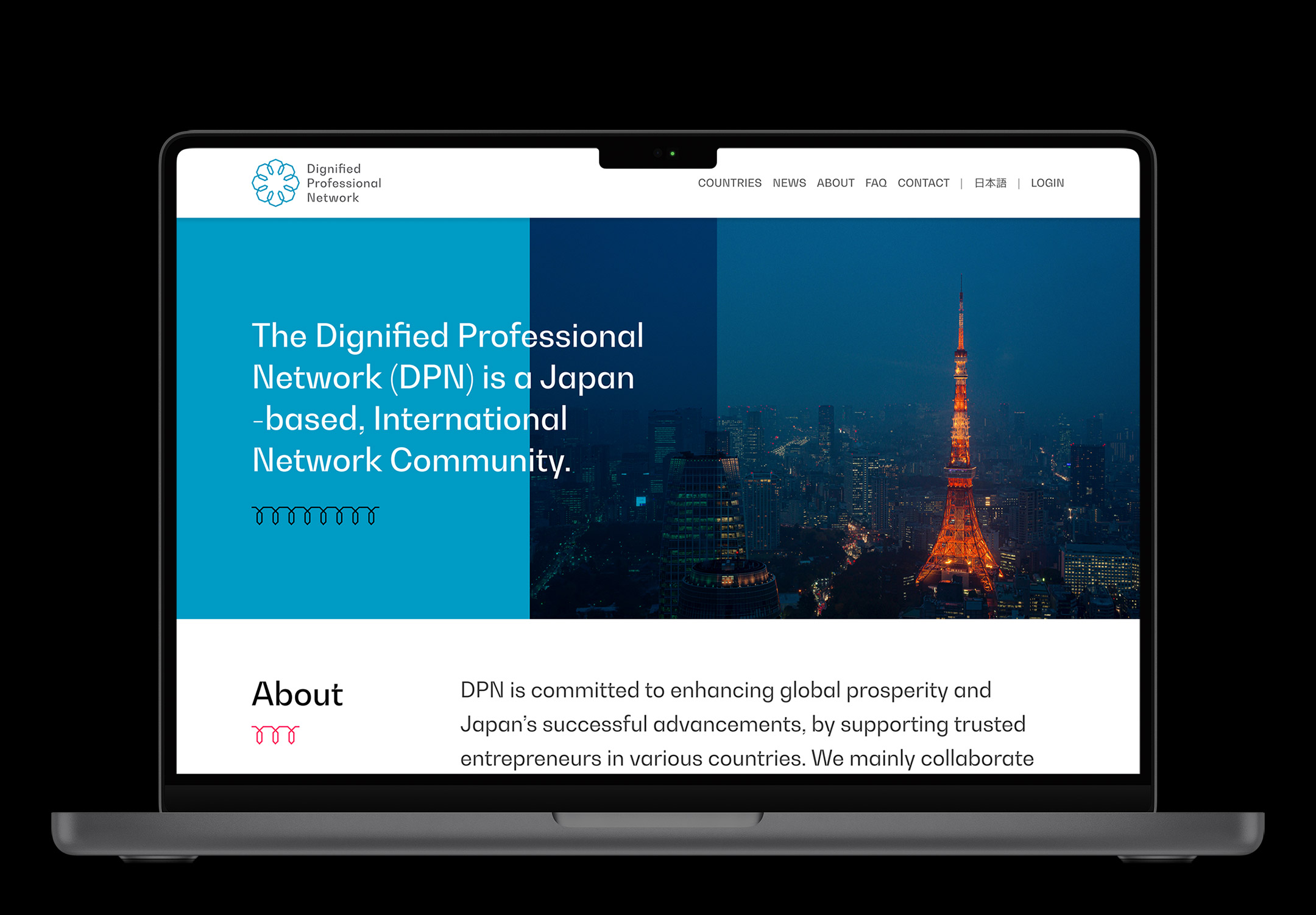 Dignified Professional Network (志士ネットワーク) - Visual Identity Design (VI/CI), Logo & Design Guideline, UI/UX Design