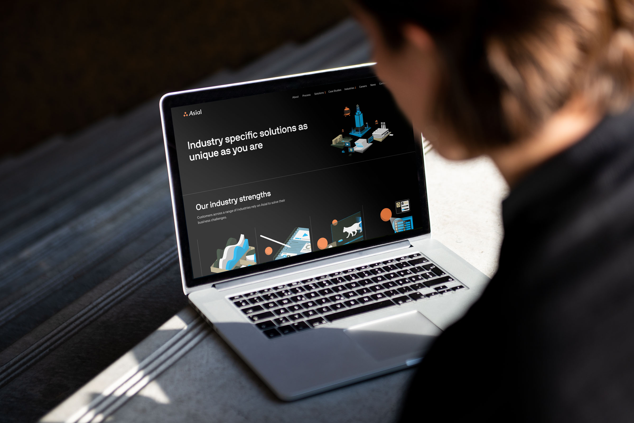 Asial - UI/UX Design, Custom Illustration, Animation and Quality Assurance