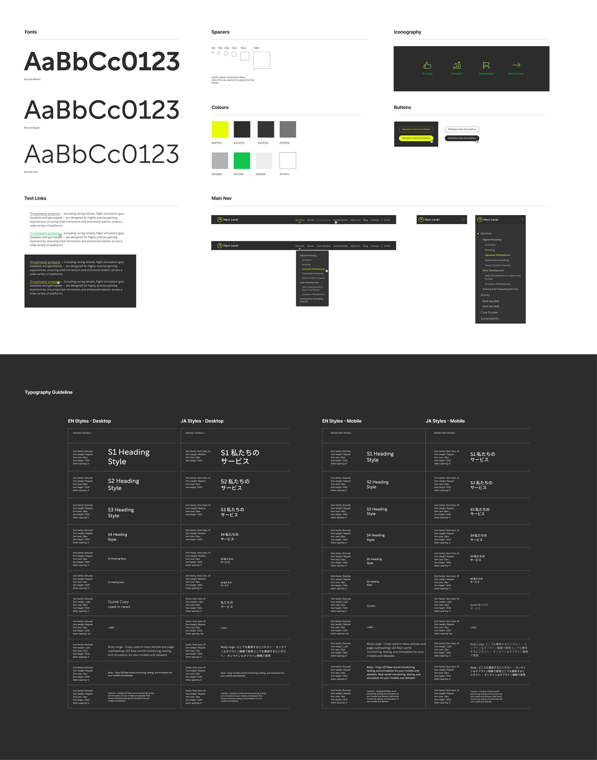 Next Level Japan - Branding, Visual Identity, Corporate Identity, Logo Development